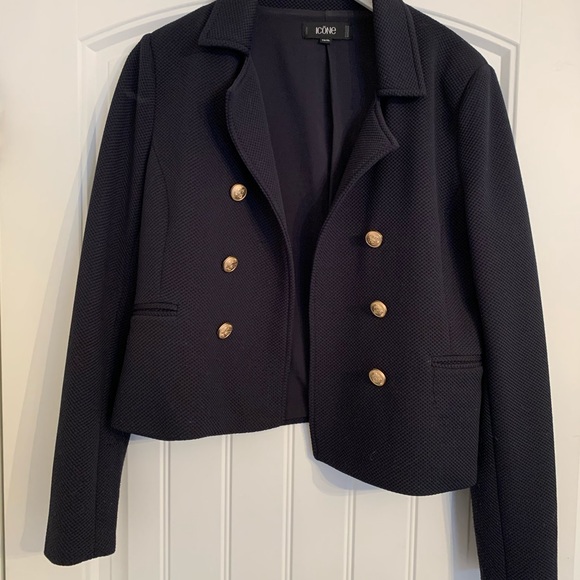 Jackets & Blazers - Navy blue nautical jacket
